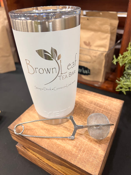 20oz Custom Yeti Tumblers – Brown Leaf Tea Bar